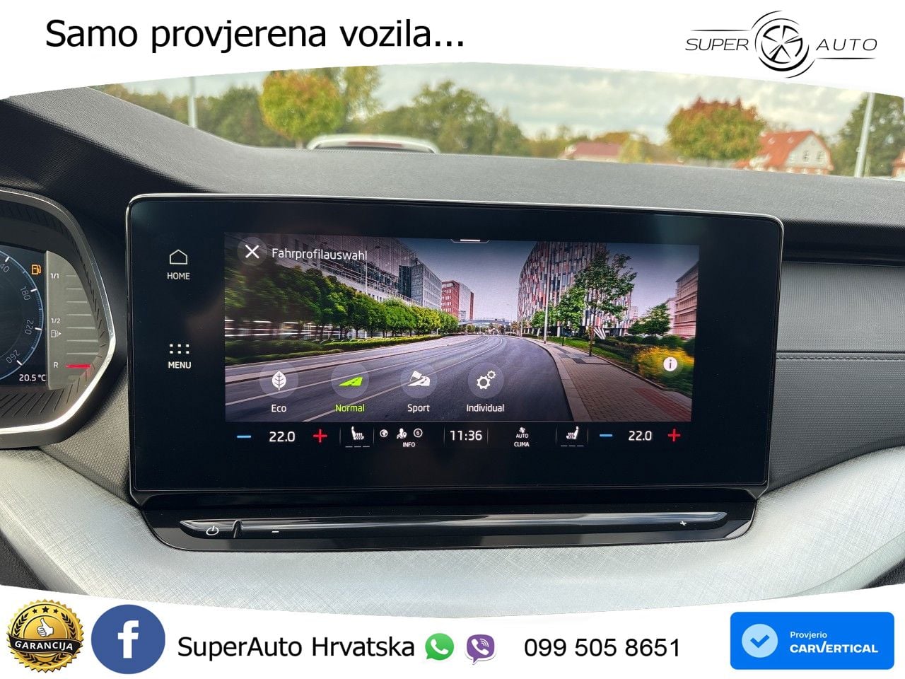 Škoda Octavia Combi 2.0 TDI (150 KS) DSG LED+GR SJED+ACC