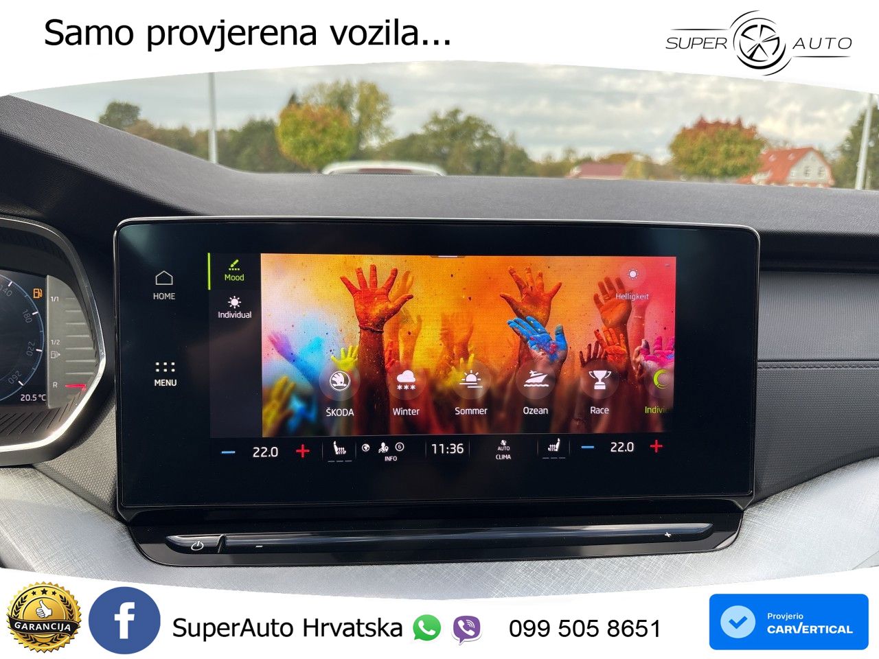 Škoda Octavia Combi 2.0 TDI (150 KS) DSG LED+GR SJED+ACC