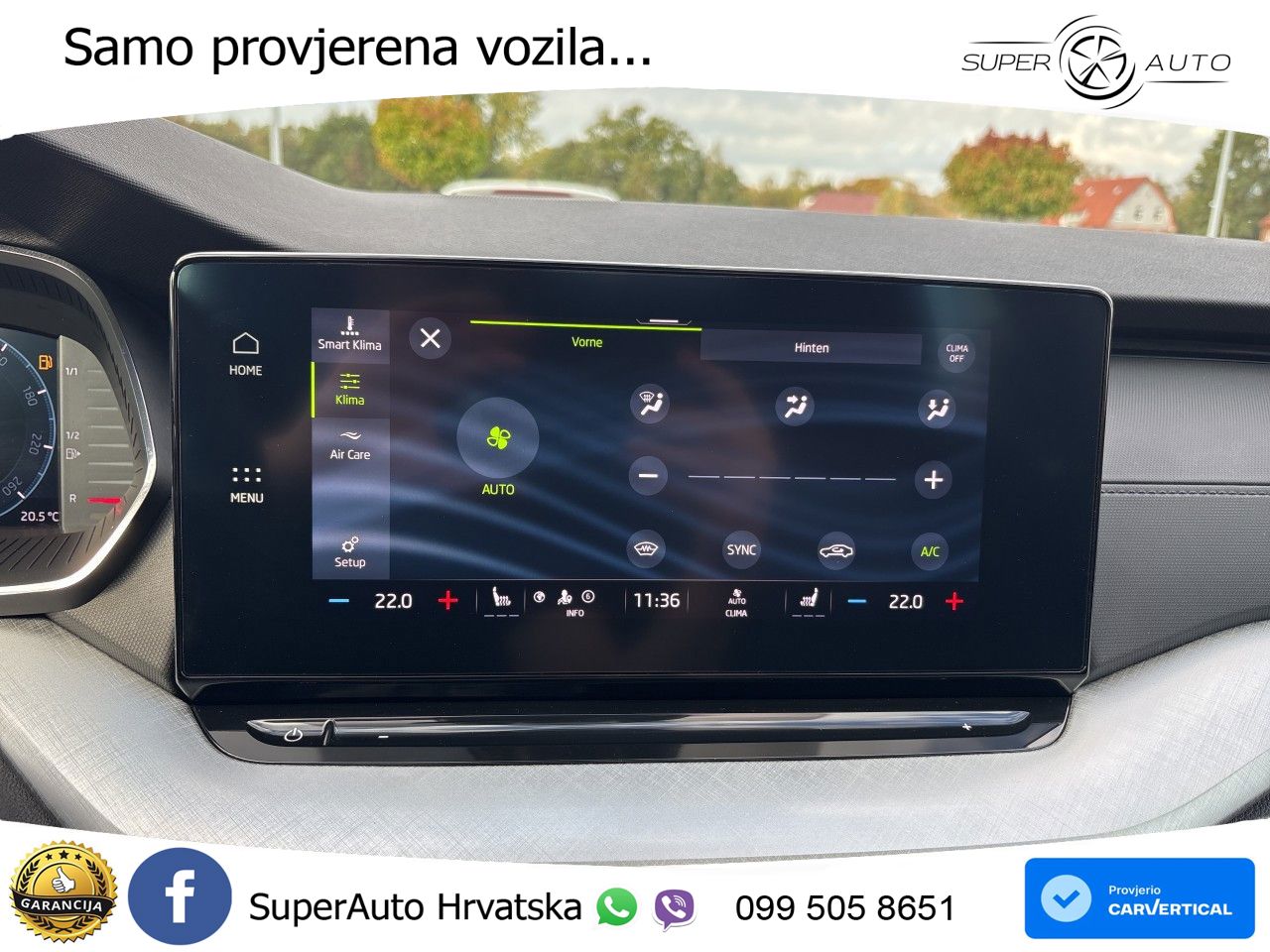 Škoda Octavia Combi 2.0 TDI (150 KS) DSG LED+GR SJED+ACC