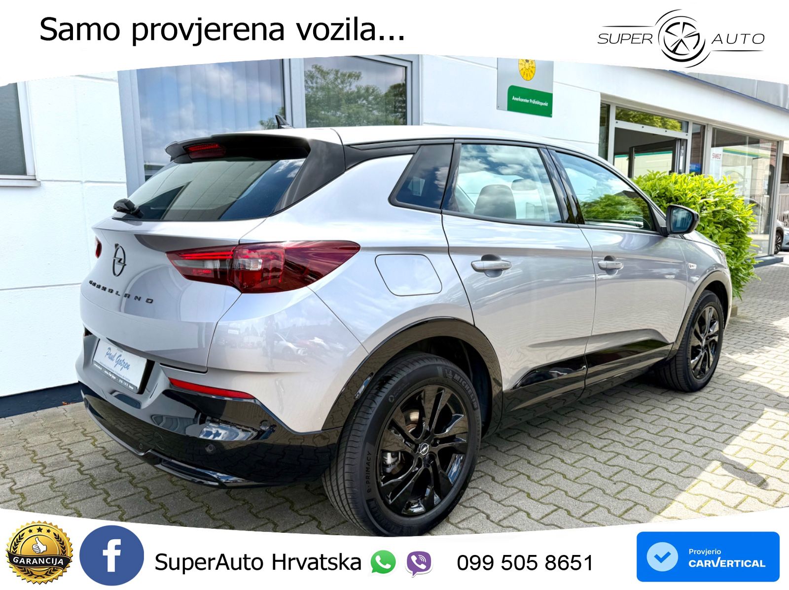 Opel Grandland 1.2i Turbo (130 KS) Automatic GS LED+GR SJED+ACC