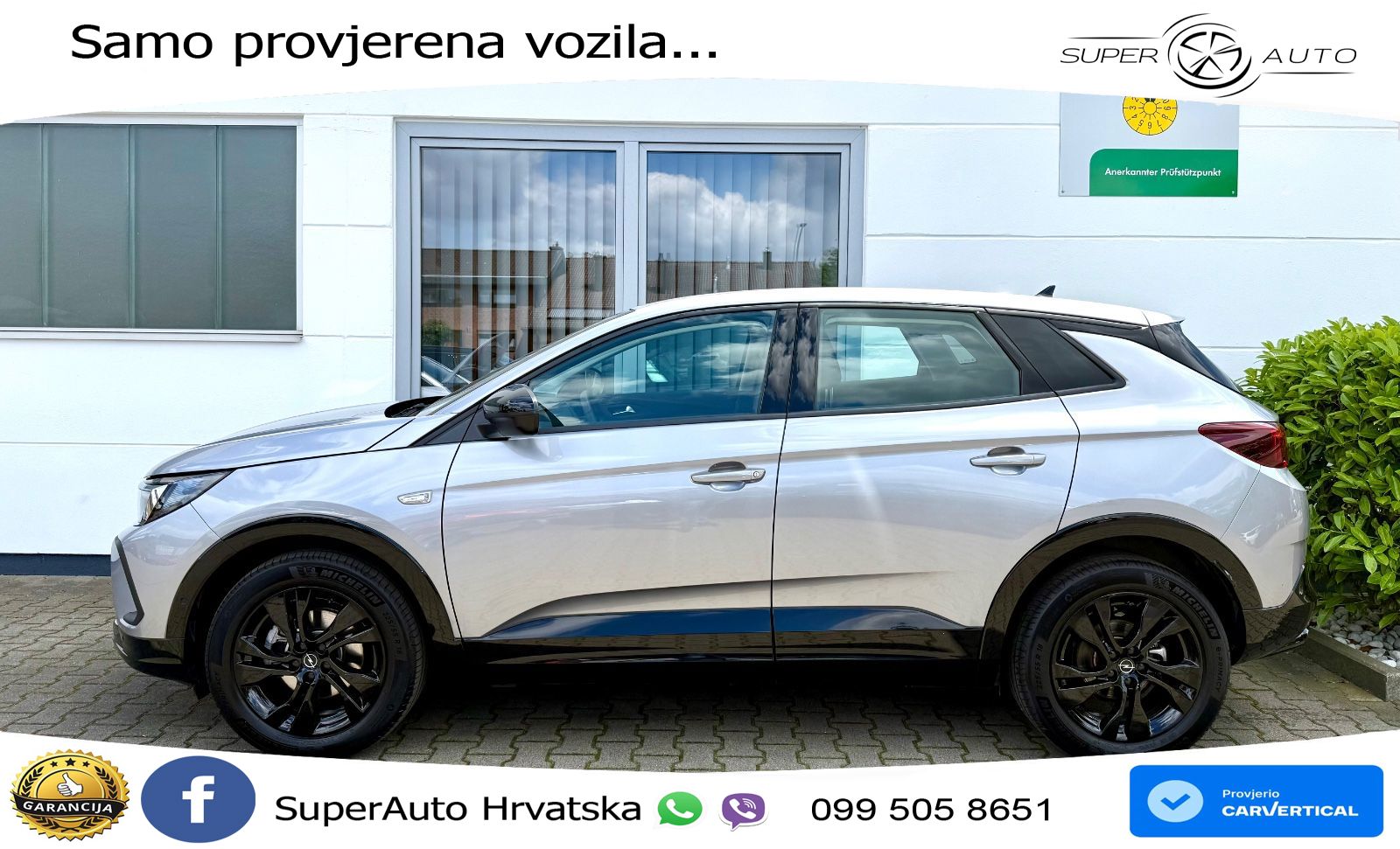 Opel Grandland 1.2i Turbo (130 KS) Automatic GS LED+GR SJED+ACC