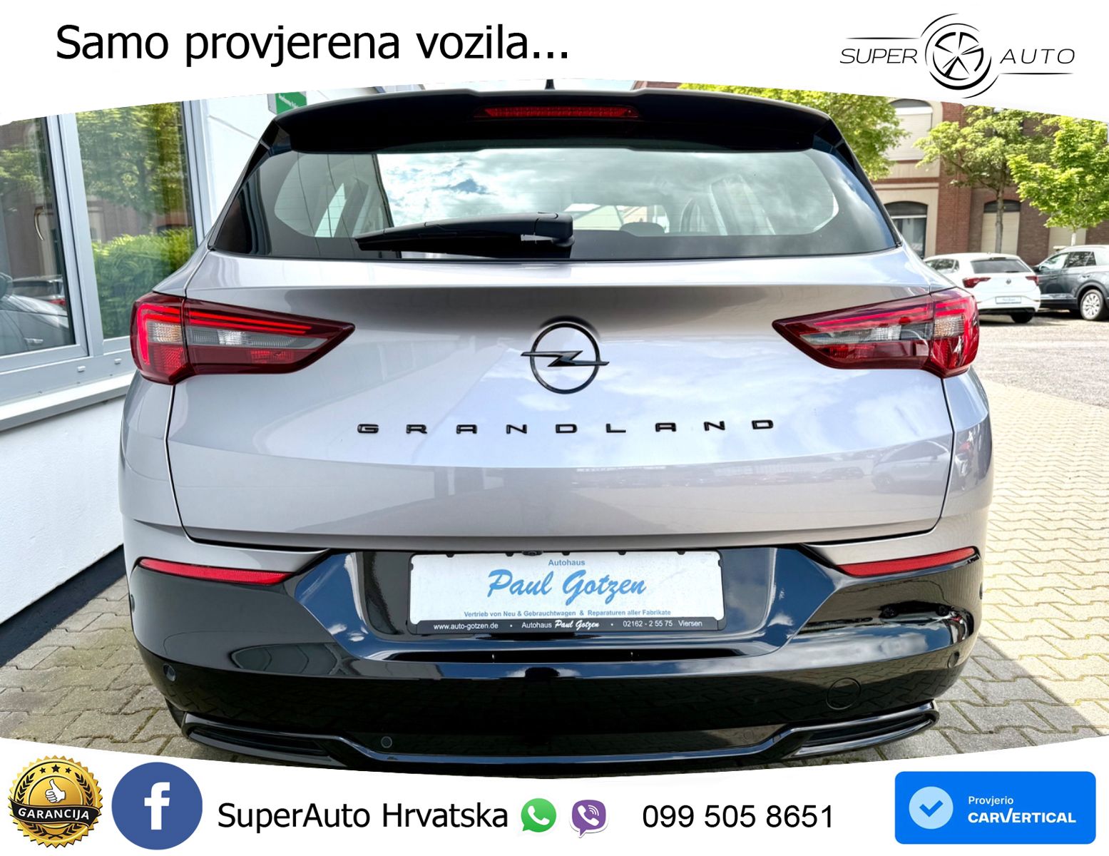 Opel Grandland 1.2i Turbo (130 KS) Automatic GS LED+GR SJED+ACC