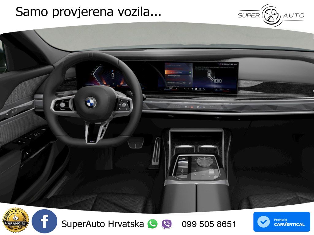 BMW 740d (299 KS) xDrive Steptronic M Sport ZRAČNI+ACC+GR SJED+KAM+PANO