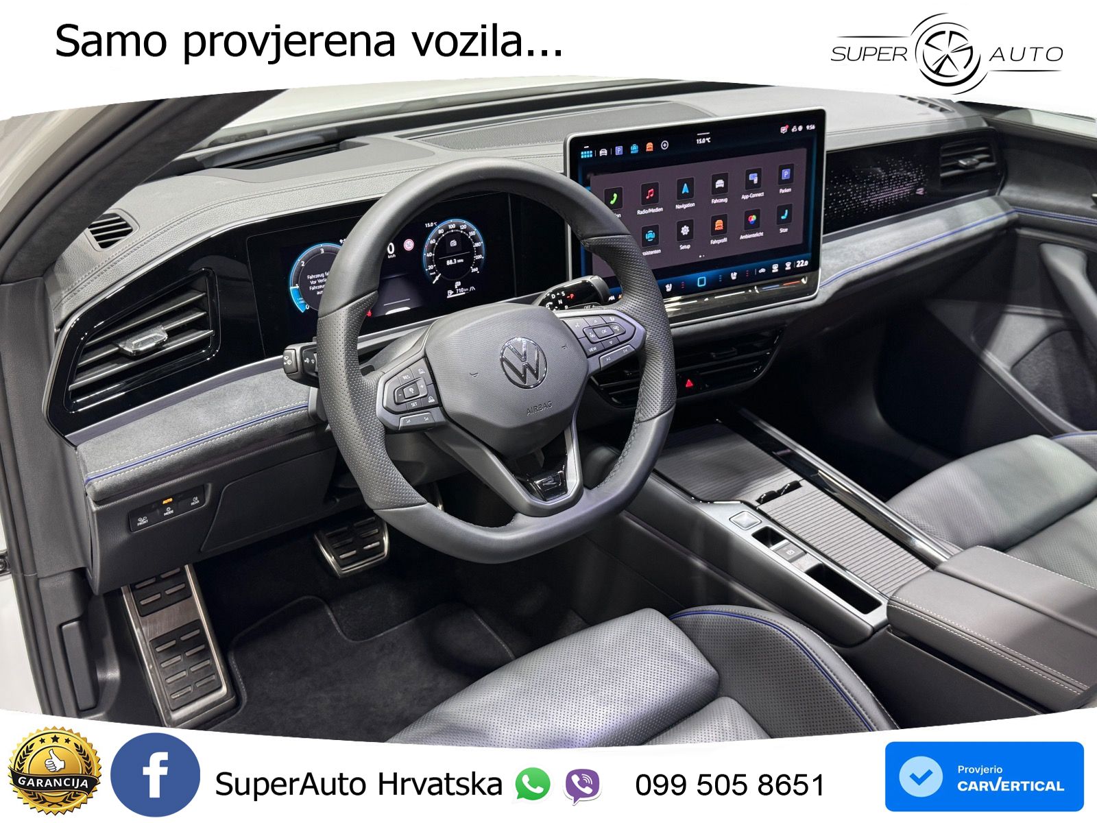 Volkswagen Passat Variant 2.0 TDI (193 KS) 4MOTION DSG R-Line LED+GR SJED+ACC
