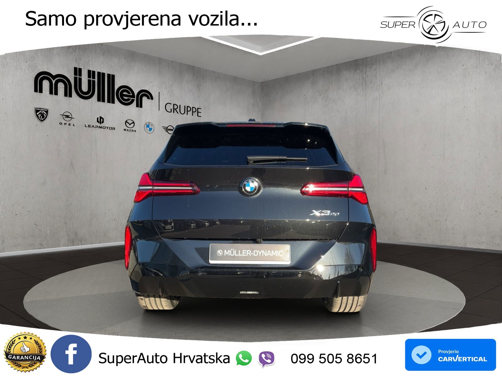 BMW X3 20 xDrive Steptronic M Sport LED+GR SJED+ACC