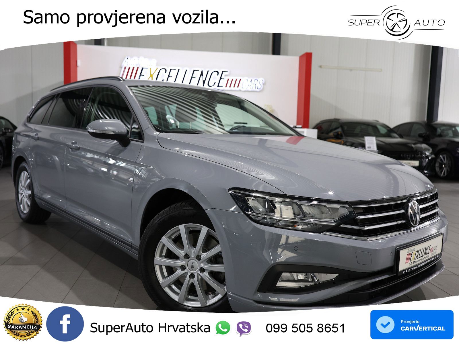 Volkswagen Passat Variant 2.0 TDI (122 KS) DSG LED+GR SJED+ACC