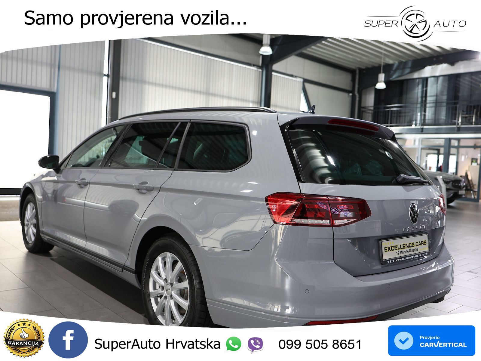 Volkswagen Passat Variant 2.0 TDI (122 KS) DSG LED+GR SJED+ACC