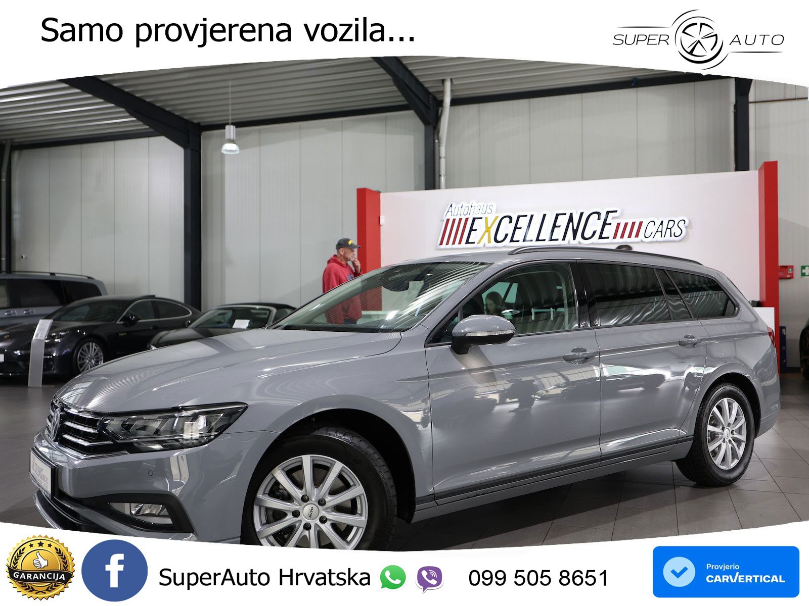 Volkswagen Passat Variant 2.0 TDI (122 KS) DSG LED+GR SJED+ACC