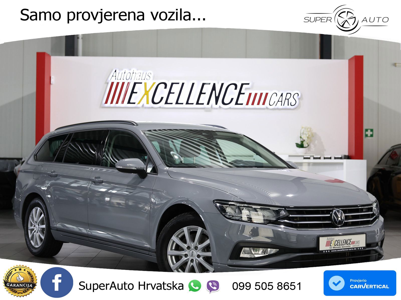 Volkswagen Passat Variant 2.0 TDI (122 KS) DSG LED+GR SJED+ACC
