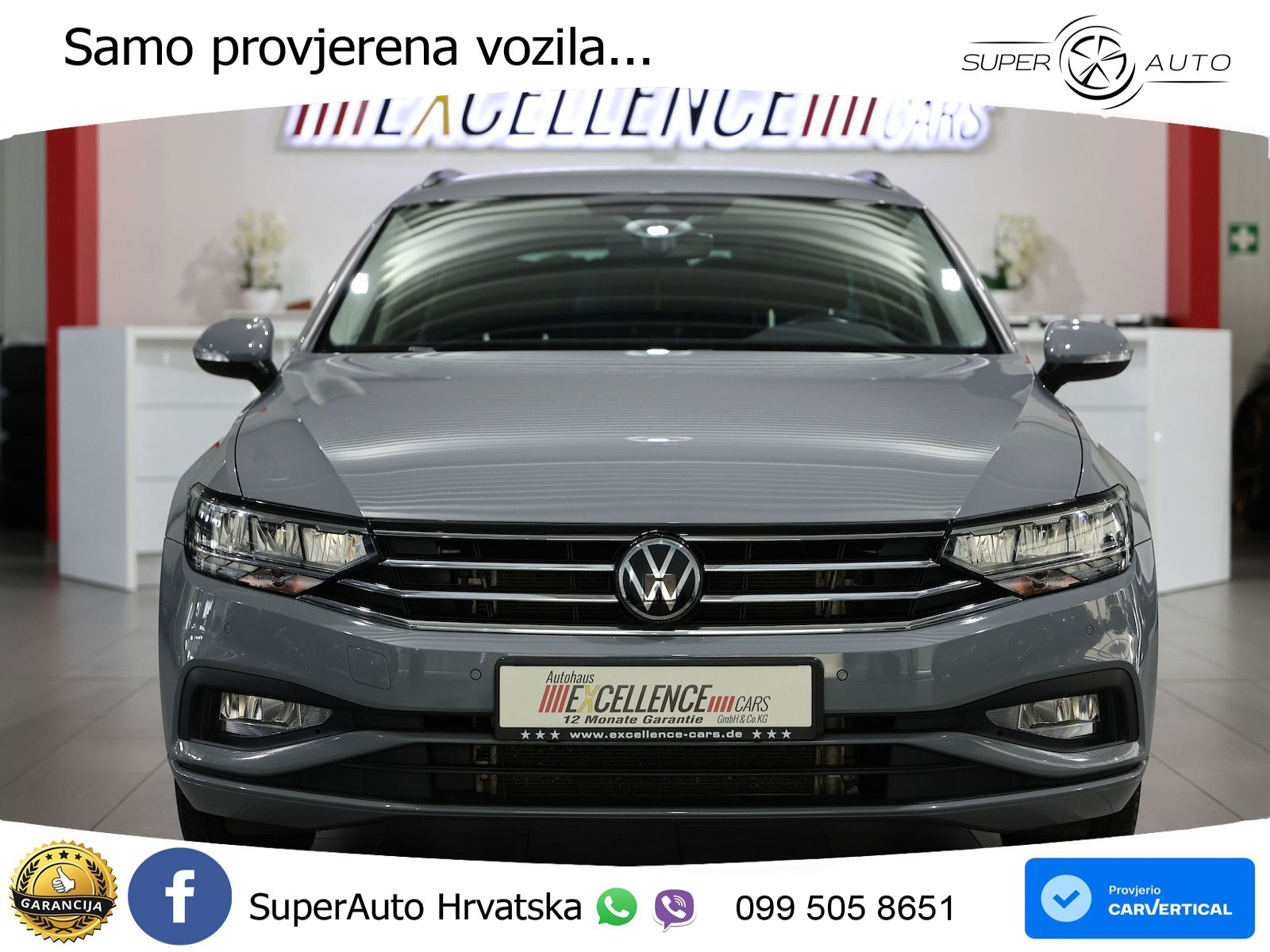 Volkswagen Passat Variant 2.0 TDI (122 KS) DSG LED+GR SJED+ACC