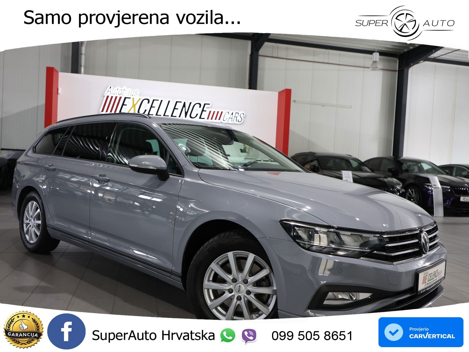 Volkswagen Passat Variant 2.0 TDI (122 KS) DSG LED+GR SJED+ACC
