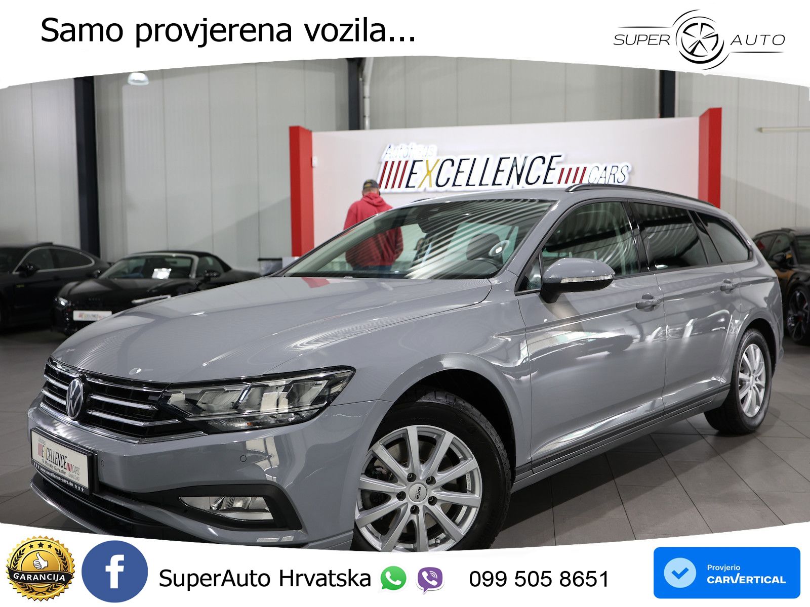Volkswagen Passat Variant 2.0 TDI (122 KS) DSG LED+GR SJED+ACC