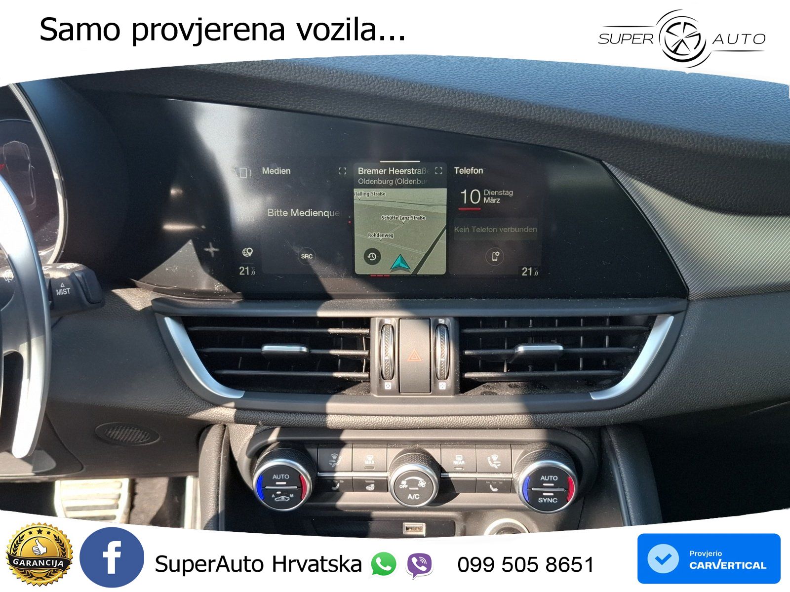 Alfa Romeo Giulia 2.0 Turbo (280 KS) AWD Automatic LED+GR SJED+ACC