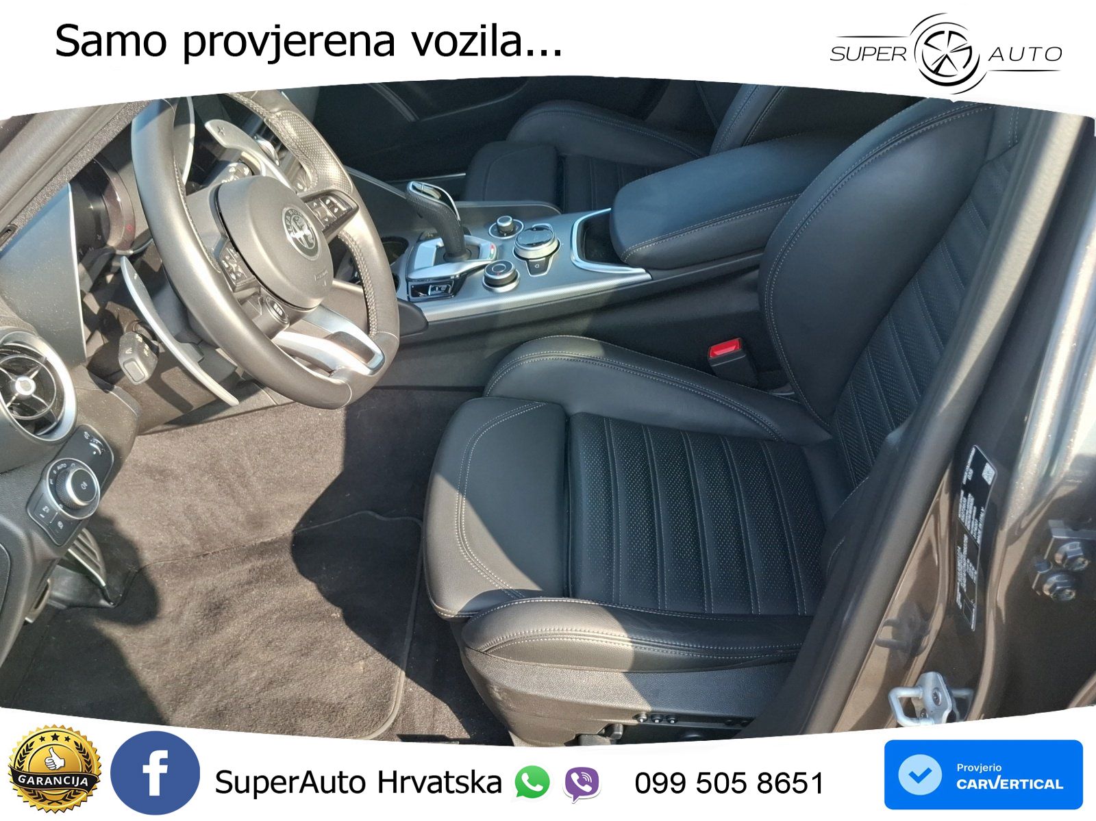 Alfa Romeo Giulia 2.0 Turbo (280 KS) AWD Automatic LED+GR SJED+ACC