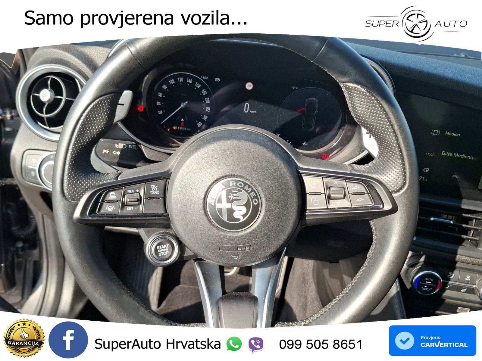 Alfa Romeo Giulia 2.0 Turbo (280 KS) AWD Automatic LED+GR SJED+ACC