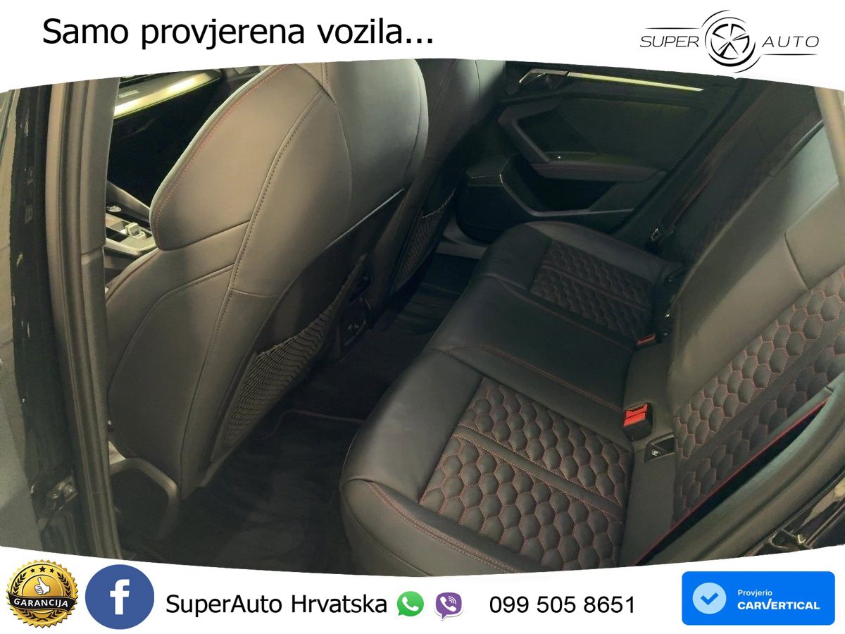 Audi RS3 Sedan 2.5 TFSI (400 KS) quattro S tronic LED+GR SJED+ACC