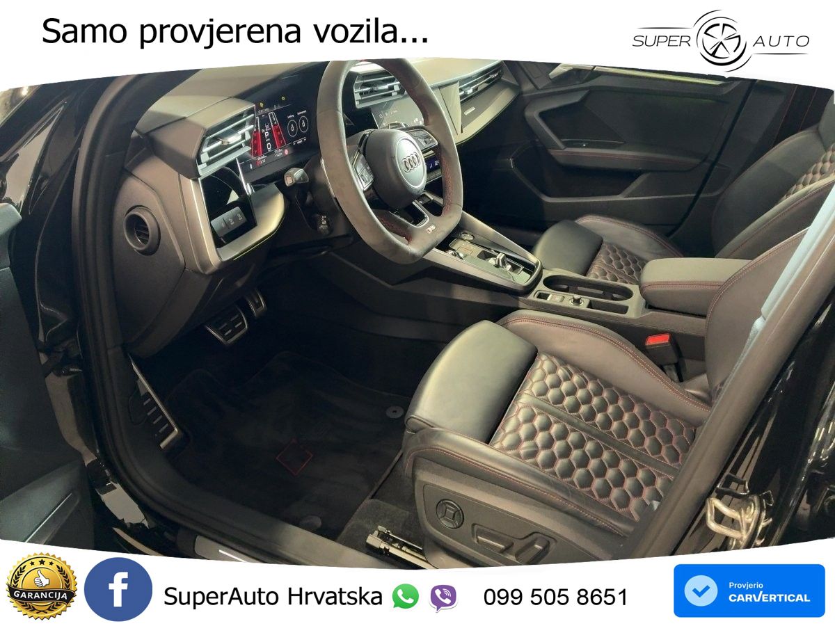 Audi RS3 Sedan 2.5 TFSI (400 KS) quattro S tronic LED+GR SJED+ACC