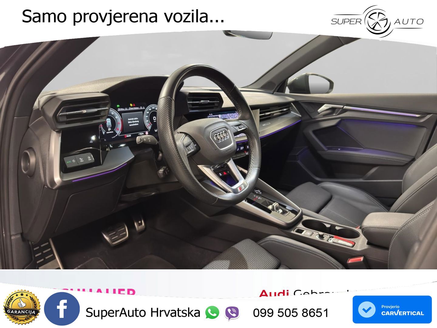 Audi A3 35 TFSI (150 KS) S tronic S line LED+GR SJED+ACC