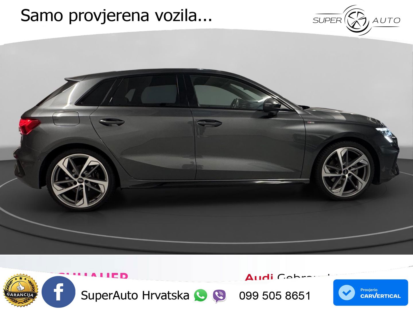 Audi A3 35 TFSI (150 KS) S tronic S line LED+GR SJED+ACC