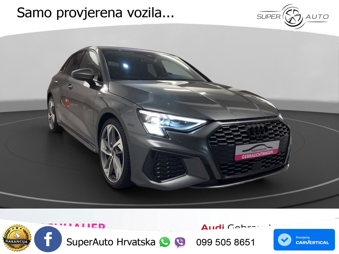 Audi A3 35 TFSI (150 KS) S tronic S line LED+GR SJED+ACC