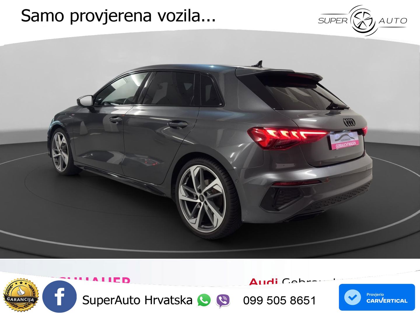 Audi A3 35 TFSI (150 KS) S tronic S line LED+GR SJED+ACC