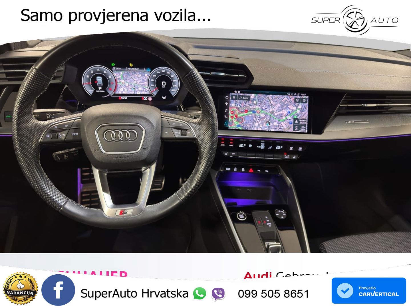 Audi A3 35 TFSI (150 KS) S tronic S line LED+GR SJED+ACC