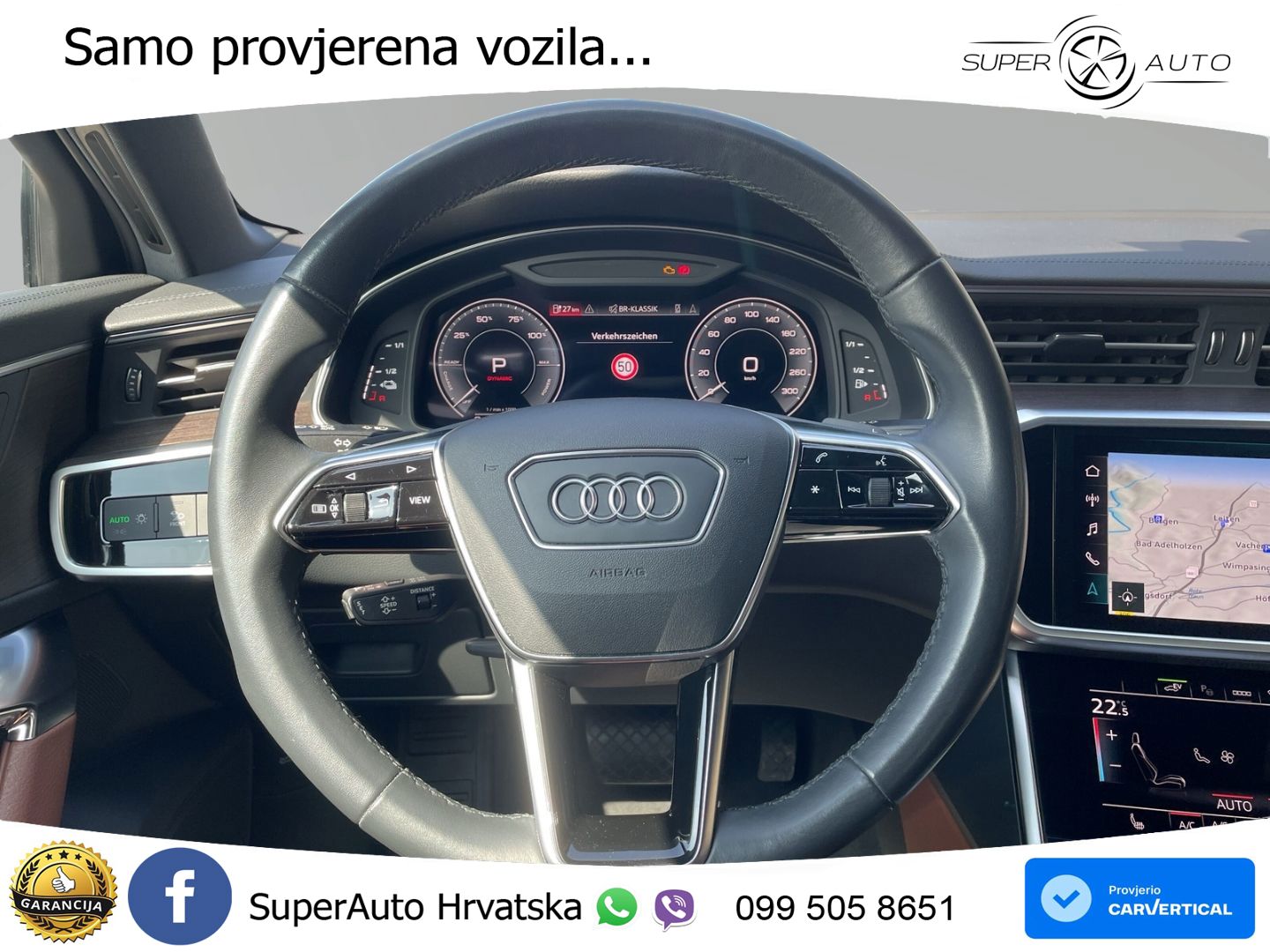 Audi A6 50 TFSIe (299 KS) quattro ultra S tronic LED+GR SJED+ACC
