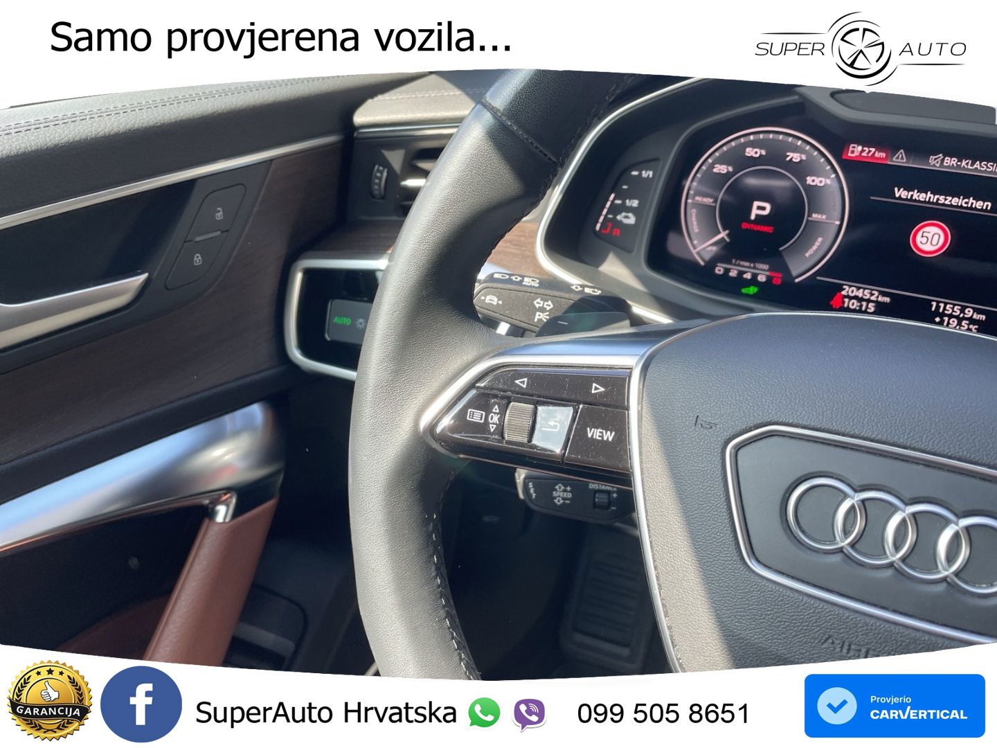Audi A6 50 TFSIe (299 KS) quattro ultra S tronic LED+GR SJED+ACC