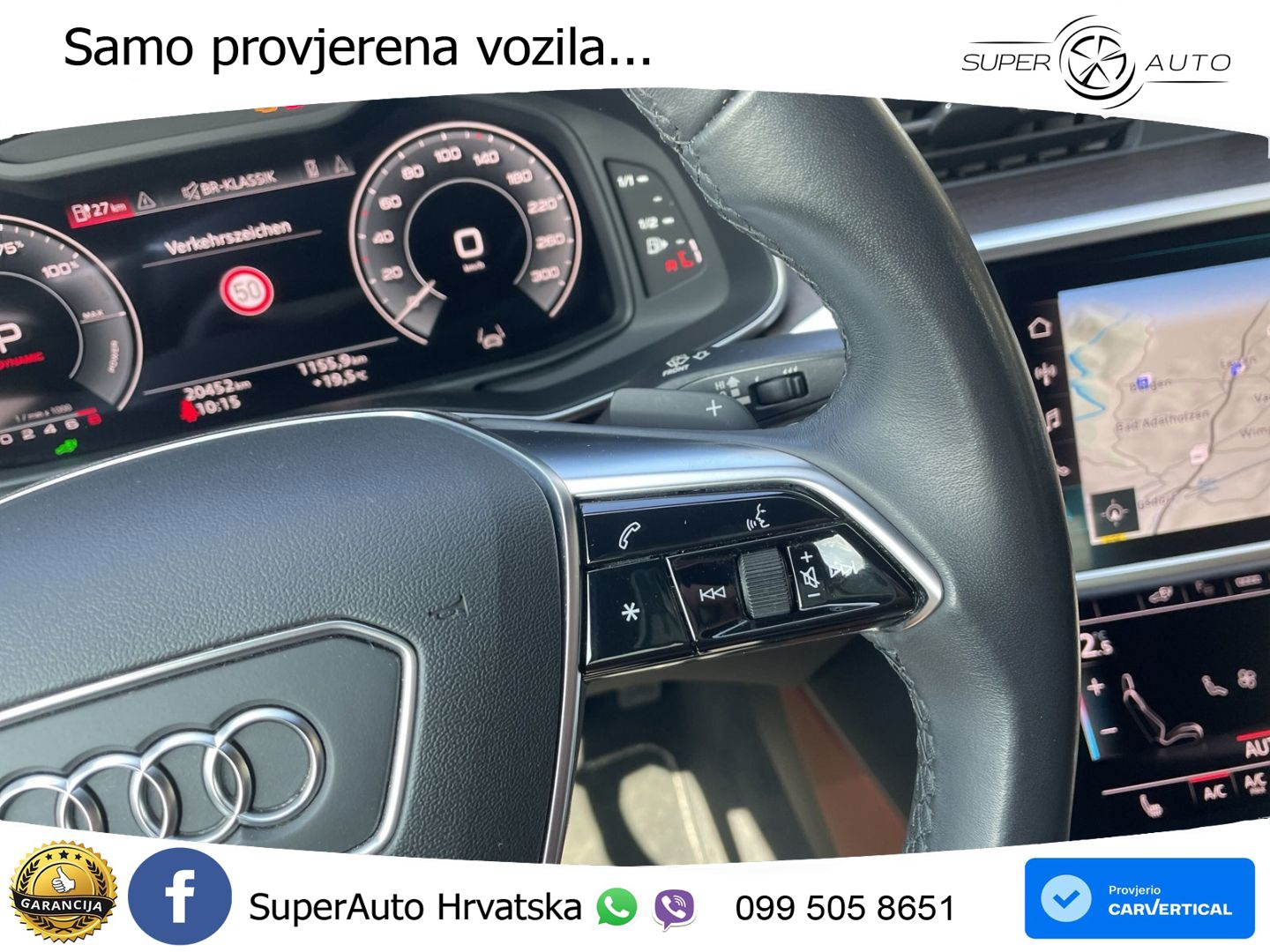 Audi A6 50 TFSIe (299 KS) quattro ultra S tronic LED+GR SJED+ACC