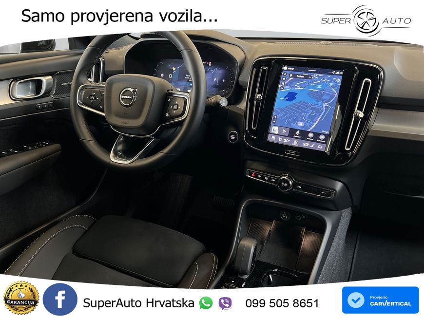 Volvo XC40 2.0 B3 163 KS Automatic ACC+GR SJED+360+PANO