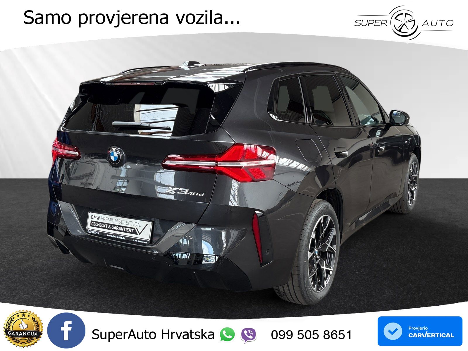 BMW X3 40d xDrive Steptronic M Sport LED+GR SJED+ACC