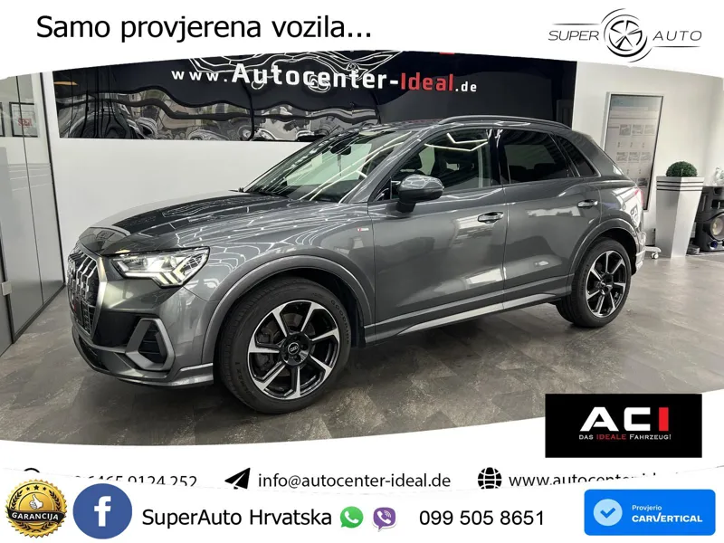 Audi Q3 40 TFSI (190 KS) quattro S tronic S line LED+GR SJED+ACC