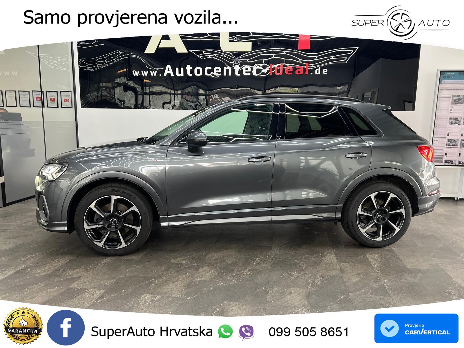 Audi Q3 40 TFSI (190 KS) quattro S tronic S line LED+GR SJED+ACC