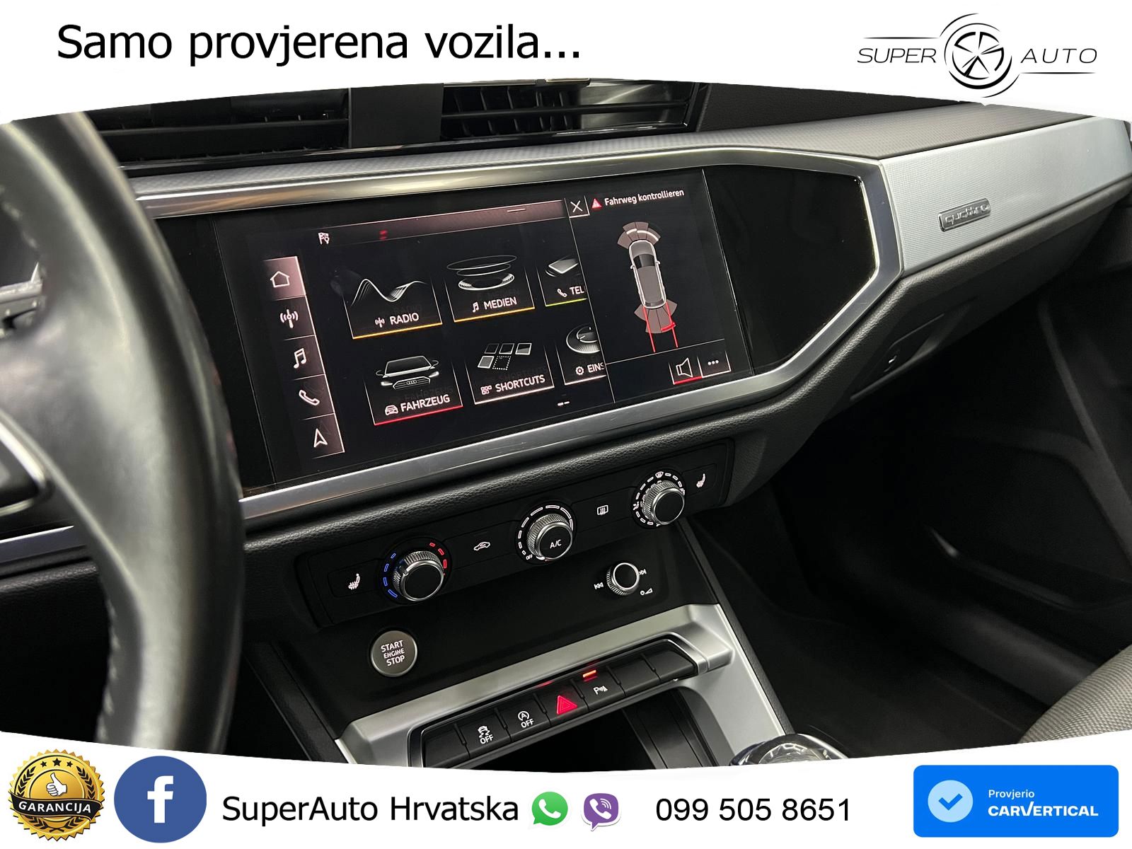 Audi Q3 40 TFSI (190 KS) quattro S tronic S line LED+GR SJED+ACC