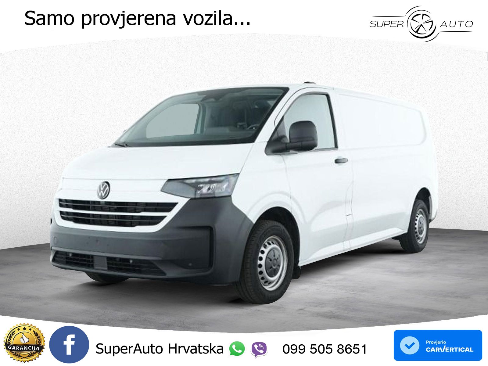 Volkswagen T7 Transporter 2.0 TDI Kasten LR AHK Navi Kamera 150 KS