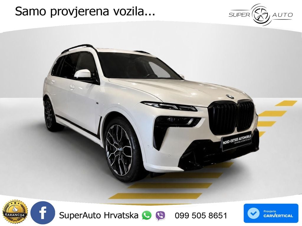 BMW X7 40d (352 KS) xDrive Steptronic M Sport ZRAČNI+ACC+GR SJED+KAM+PANO