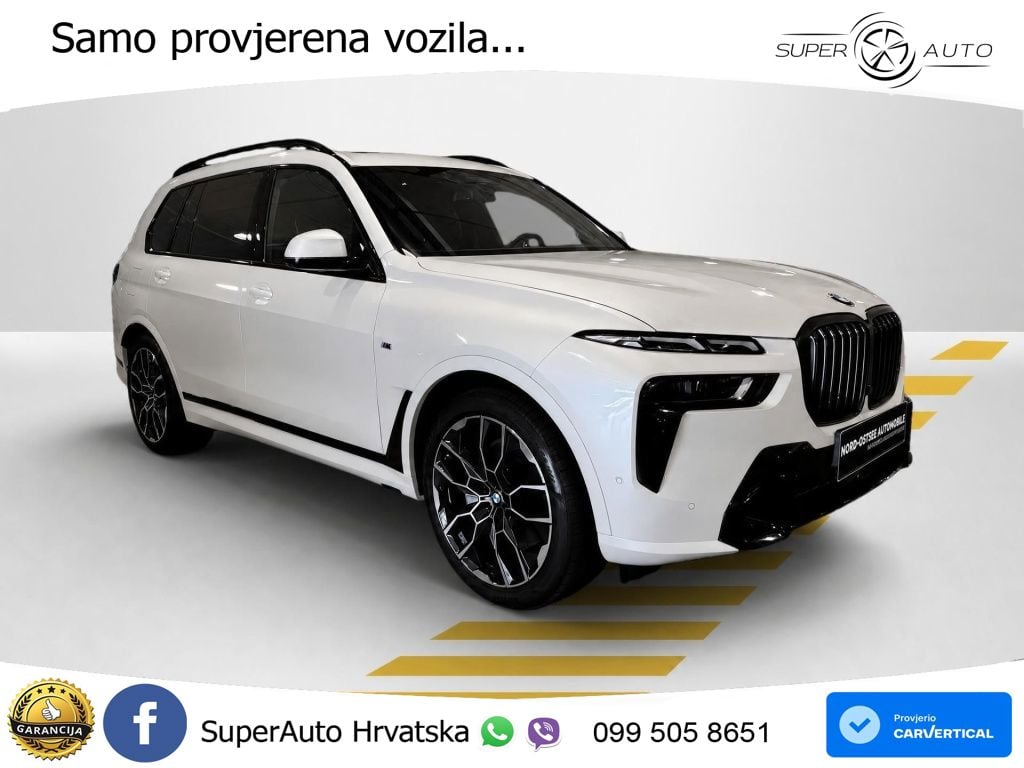 BMW X7 40d (352 KS) xDrive Steptronic M Sport ZRAČNI+ACC+GR SJED+KAM+PANO
