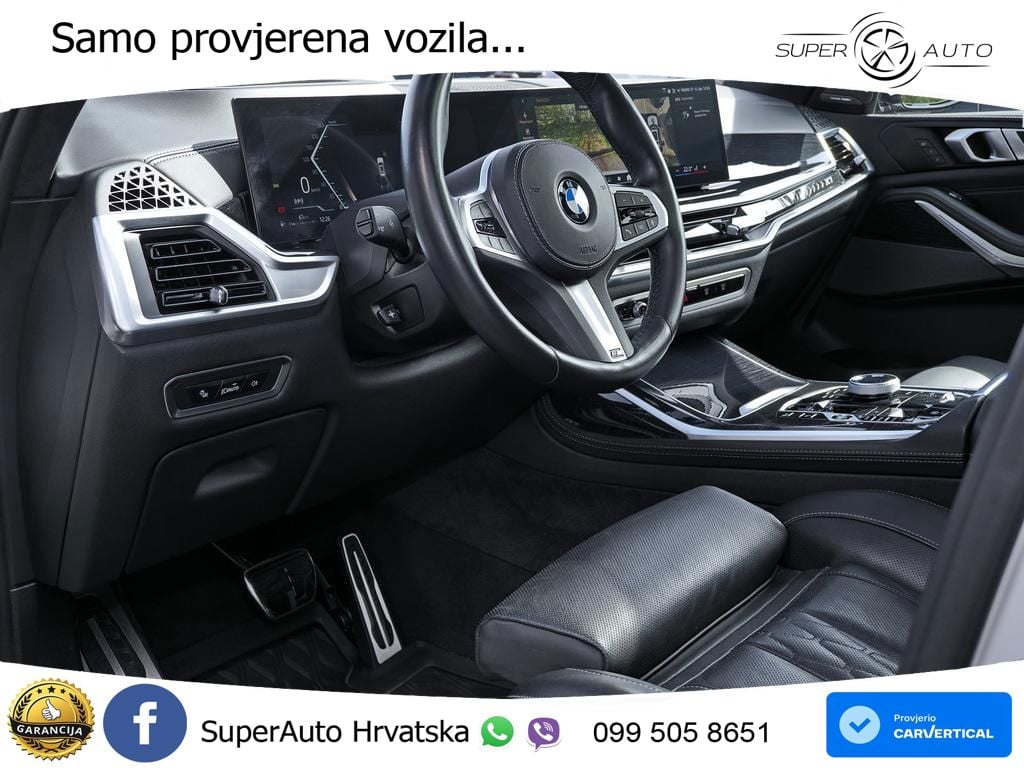 BMW X7 40d (352 KS) xDrive Steptronic M Sport ZRAČNI+ACC+GR SJED+KAM+PANO