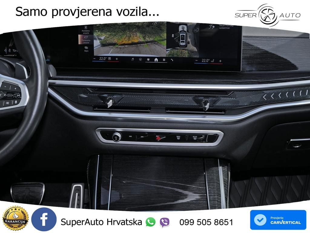 BMW X7 40d (352 KS) xDrive Steptronic M Sport ZRAČNI+ACC+GR SJED+KAM+PANO
