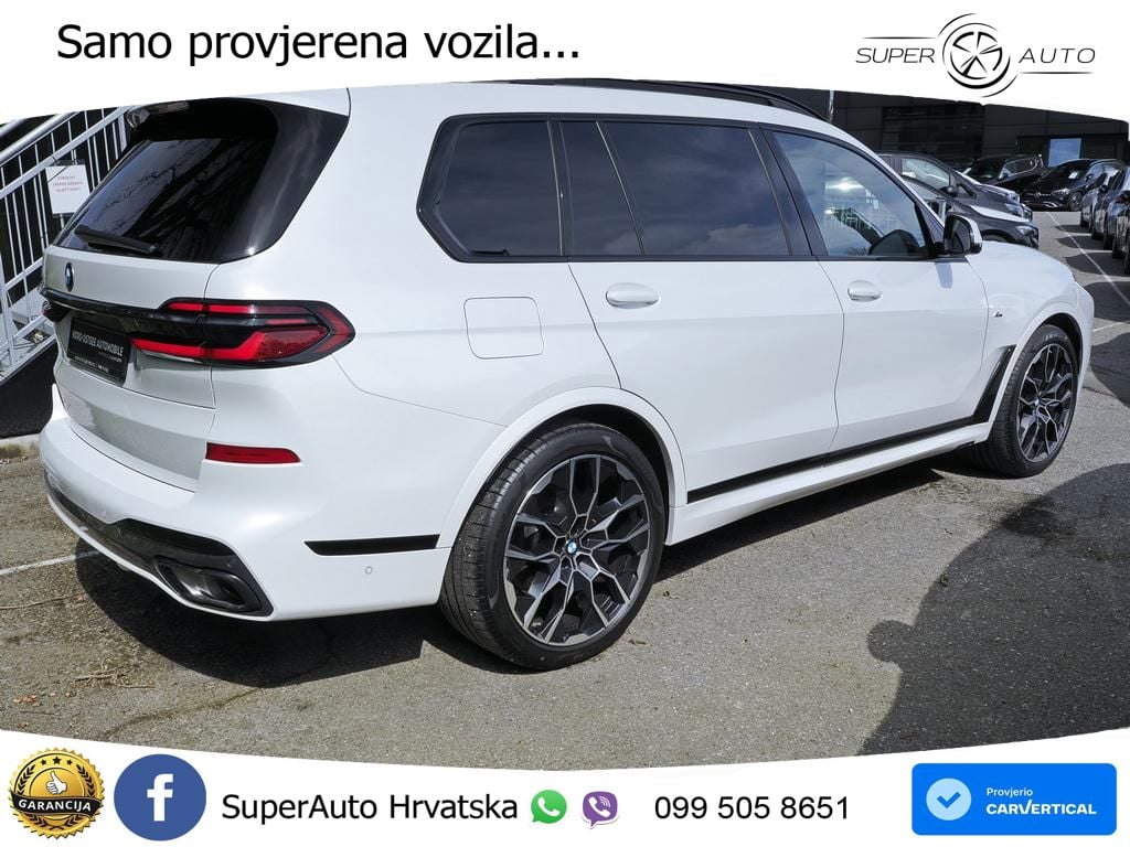 BMW X7 40d (352 KS) xDrive Steptronic M Sport ZRAČNI+ACC+GR SJED+KAM+PANO