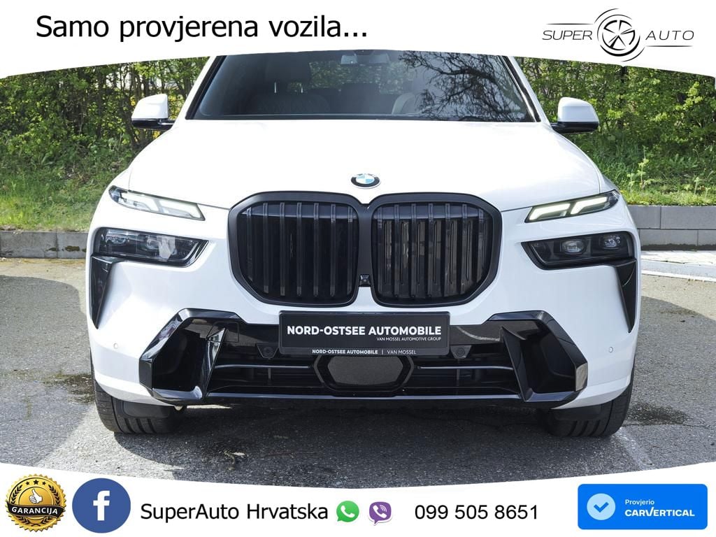 BMW X7 40d (352 KS) xDrive Steptronic M Sport ZRAČNI+ACC+GR SJED+KAM+PANO