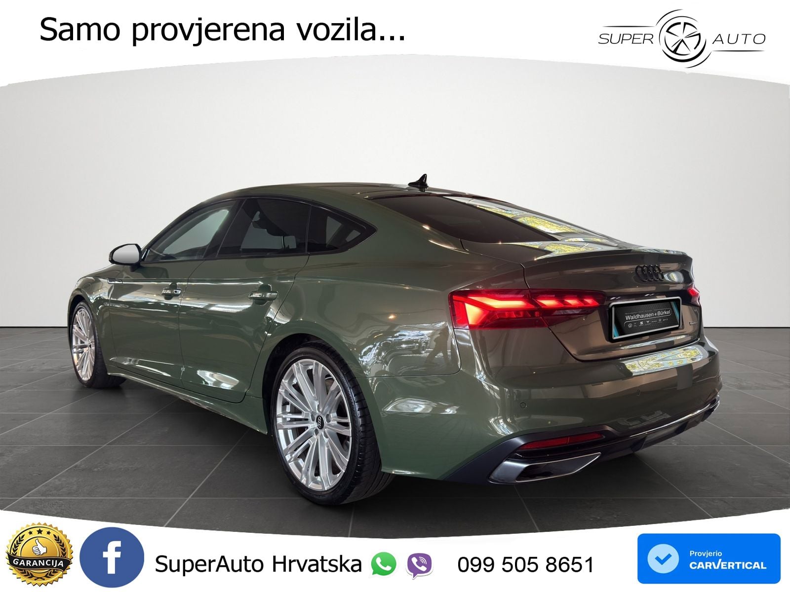 Audi A5 Sportback 45 TFSI (265 KS) quattro S tronic advanced