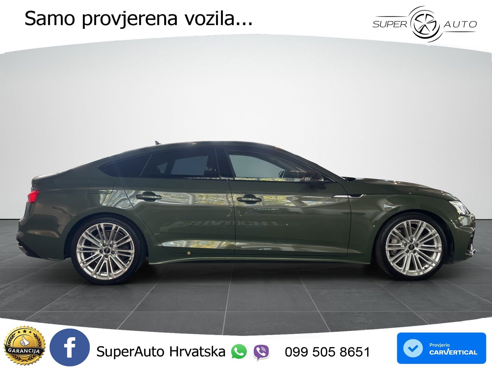Audi A5 Sportback 45 TFSI (265 KS) quattro S tronic advanced