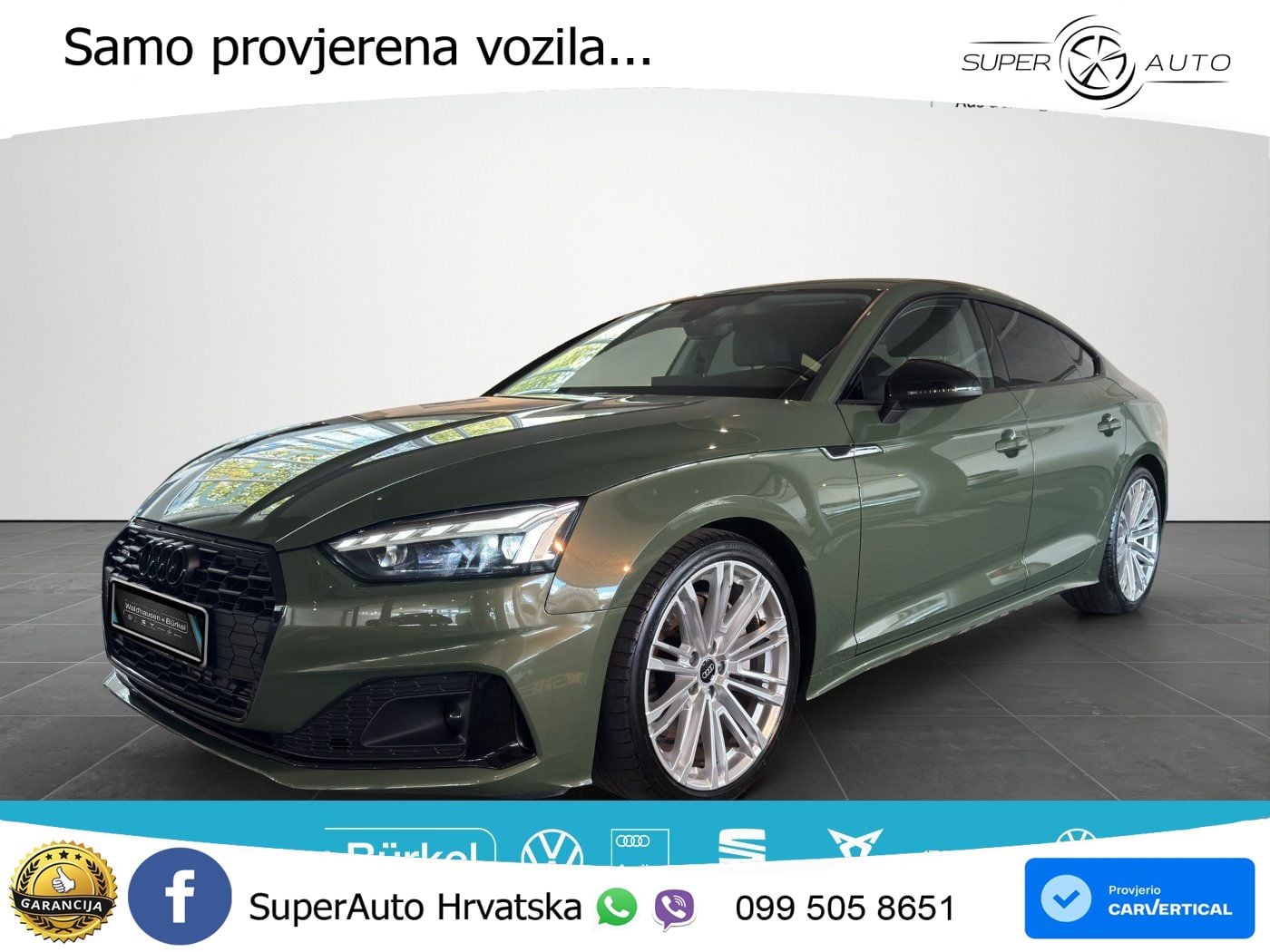 Audi A5 Sportback 45 TFSI (265 KS) quattro S tronic advanced