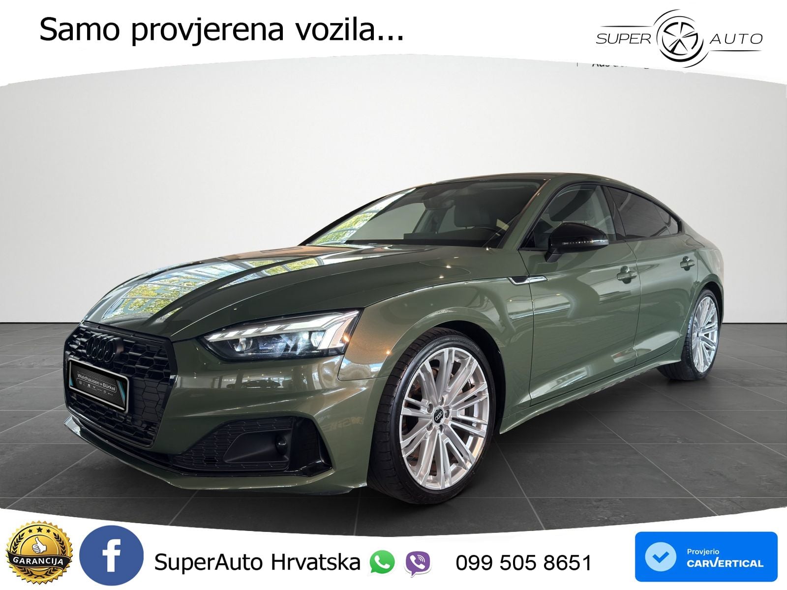 Audi A5 Sportback 45 TFSI (265 KS) quattro S tronic advanced