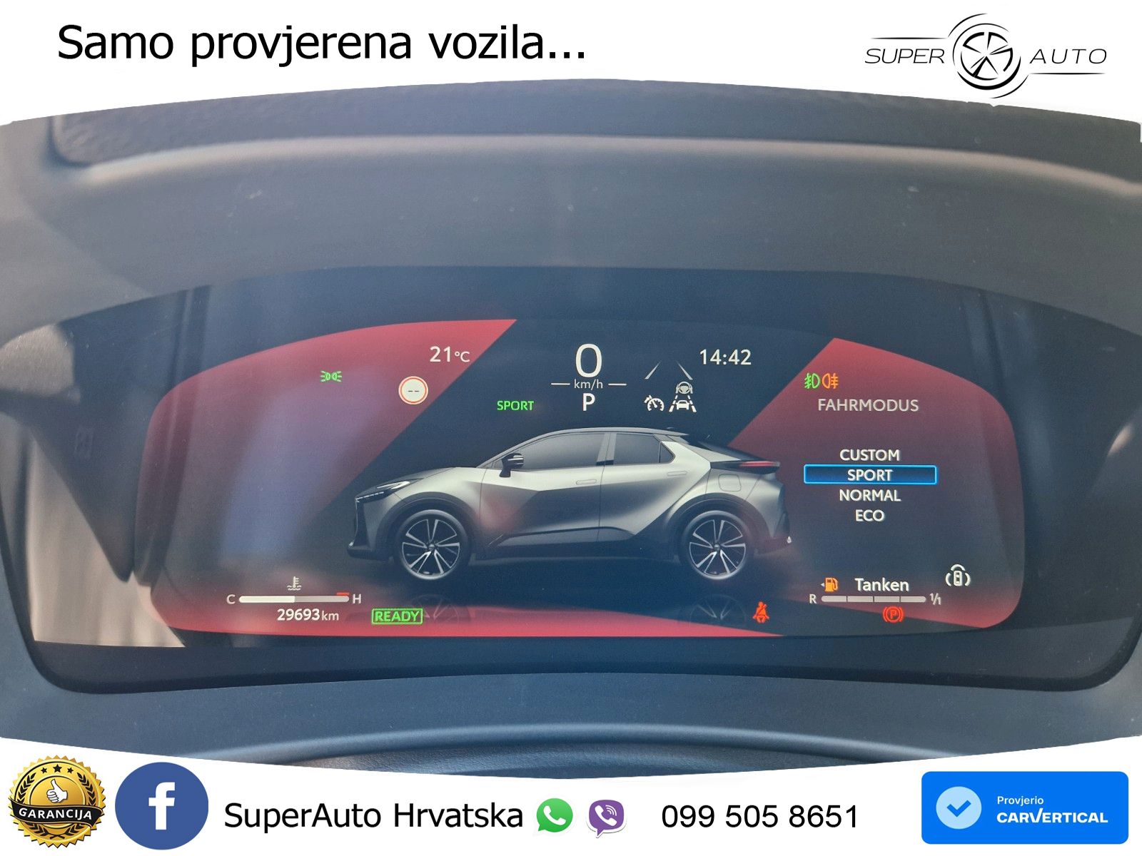 Toyota C-HR 1.8 (140 KS) Hybrid e-CVT Team Deutschland