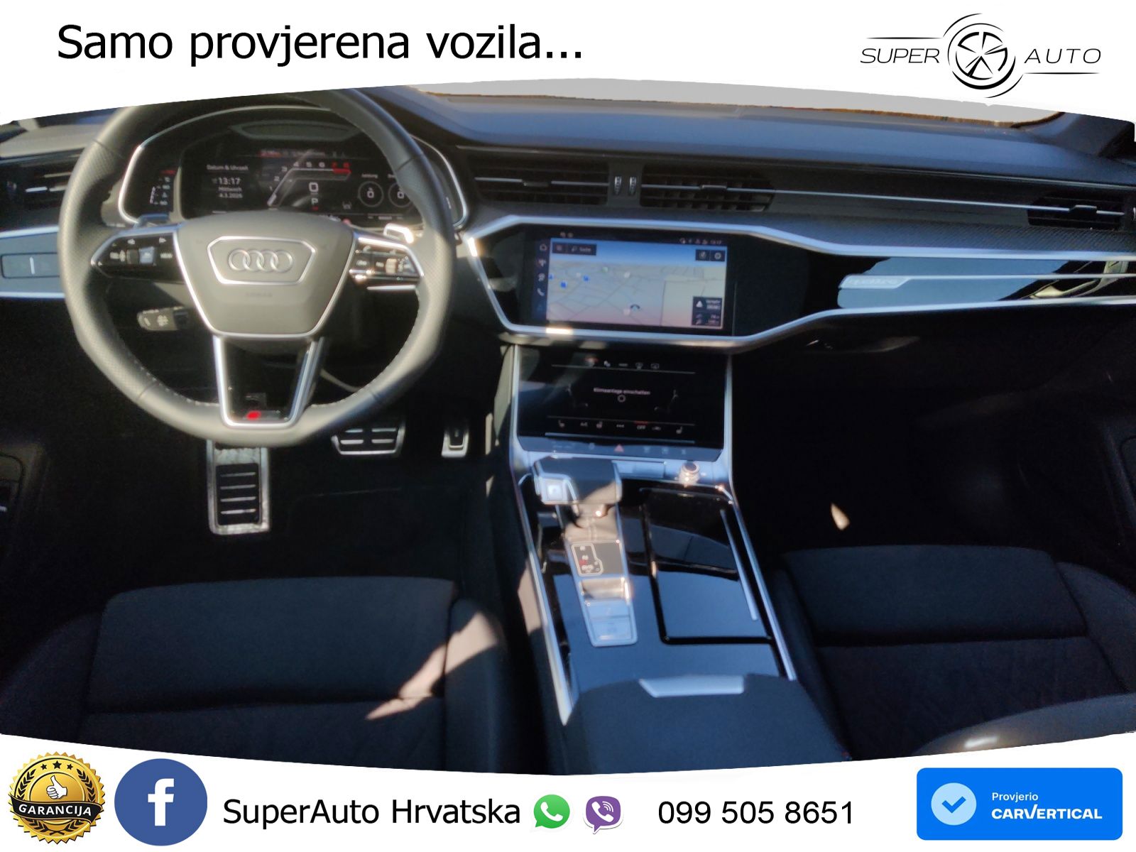 Audi RS6 Avant 4.0 TFSI V8 performance (630 KS)  quattro tiptronic LED+GR SJED+ACC