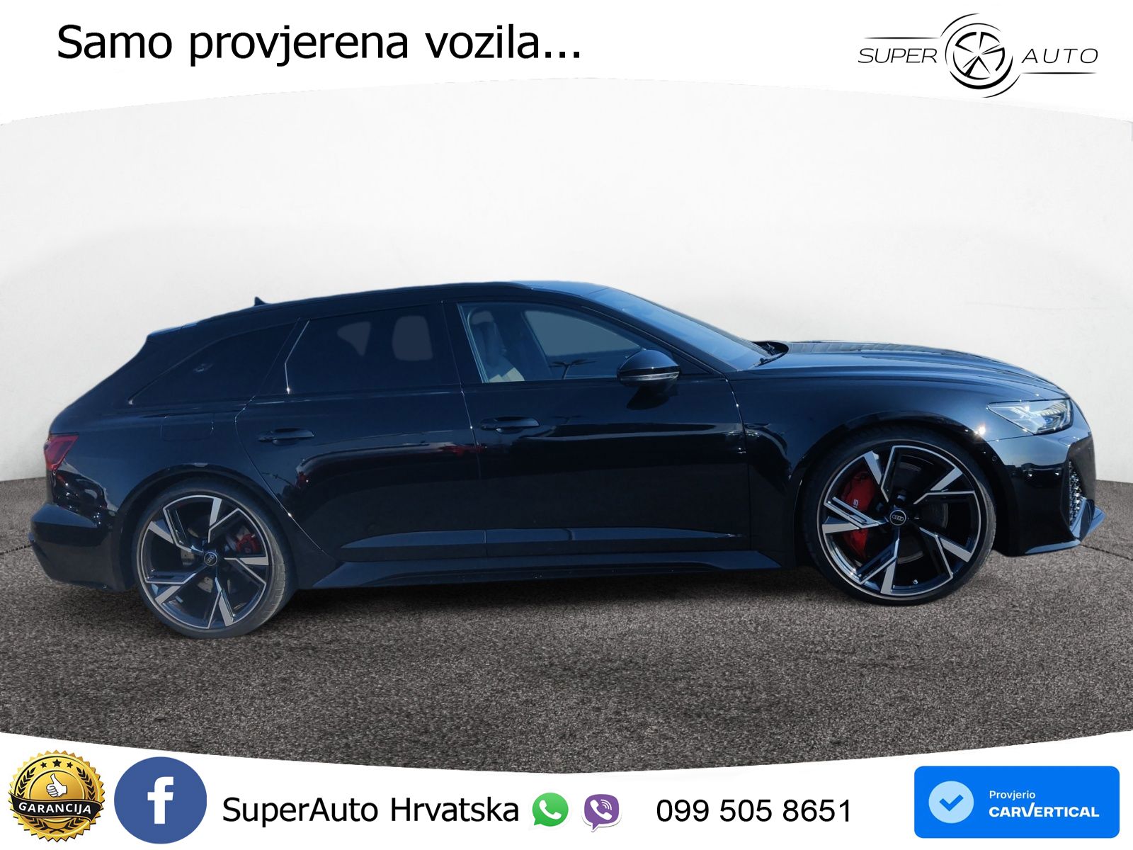 Audi RS6 Avant 4.0 TFSI V8 performance (630 KS)  quattro tiptronic LED+GR SJED+ACC