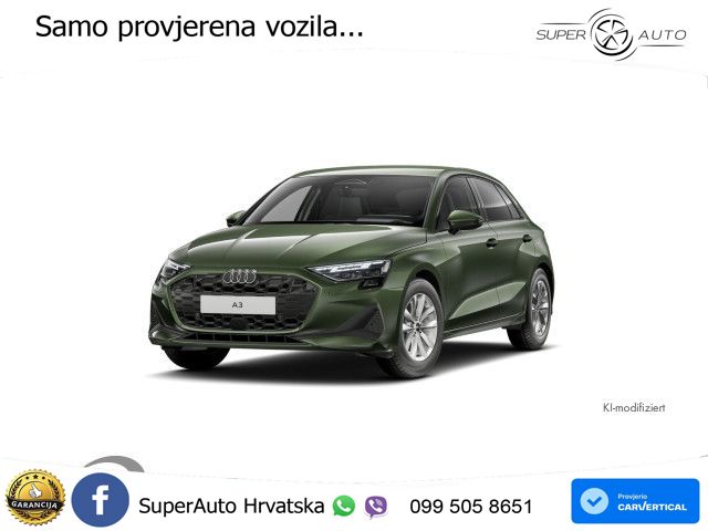 Audi A3 35 TFSI (150 KS) S tronic LED+GR SJED+ACC