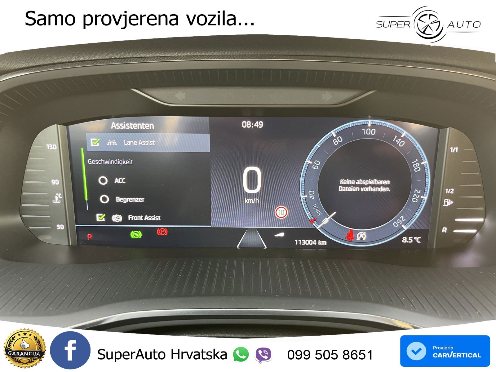 Škoda Octavia Combi 2.0 TDI (150 KS) DSG LED+GR SJED+ACC
